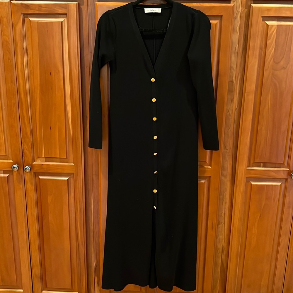 Zara long knit dress